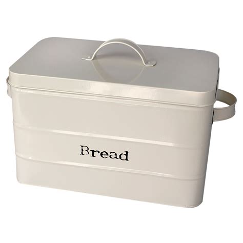 home basics bb47563 steel ivory copper bread box one size|Amazon.com: Retro Bread Box For Kitchen .